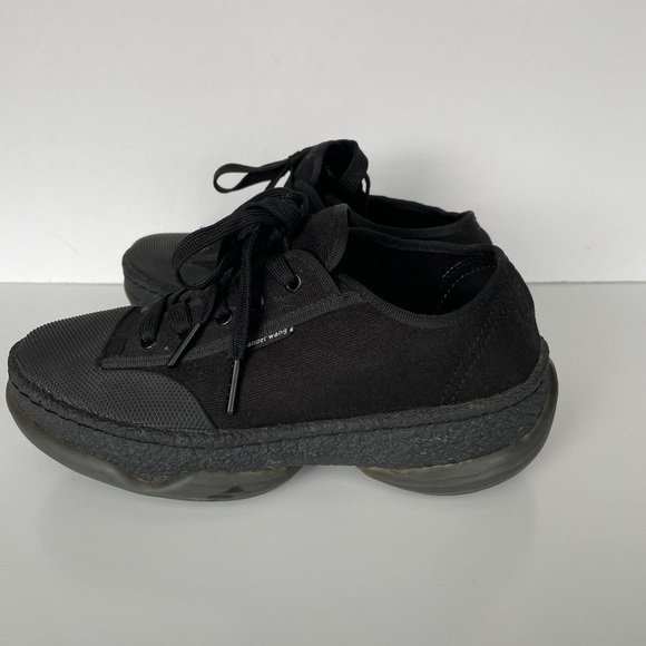 Alexander Wang Black Minimalist Sneakers - Picture 5 of 9
